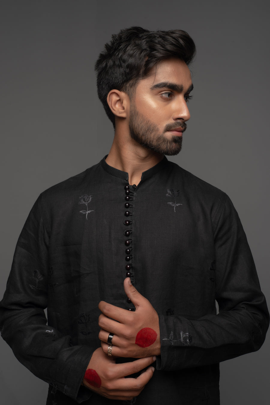 BAL - M - 32 | Foil Printed Kurta